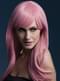 Pink neon Sienna wig