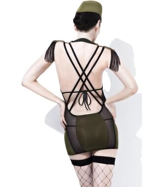 Nuisette armée sexy pour déguisement