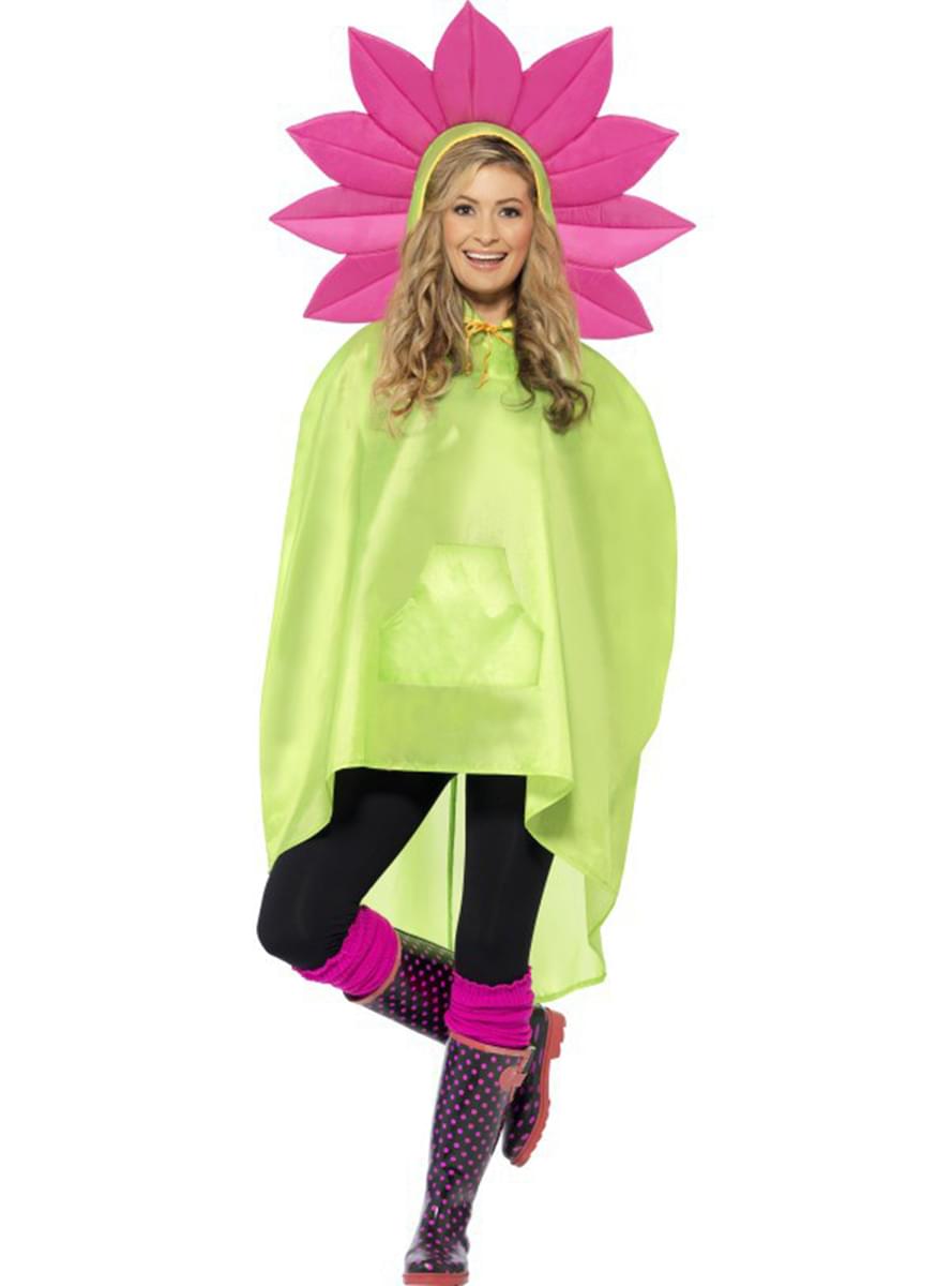 Party flower poncho