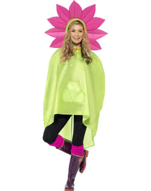 Party flower poncho