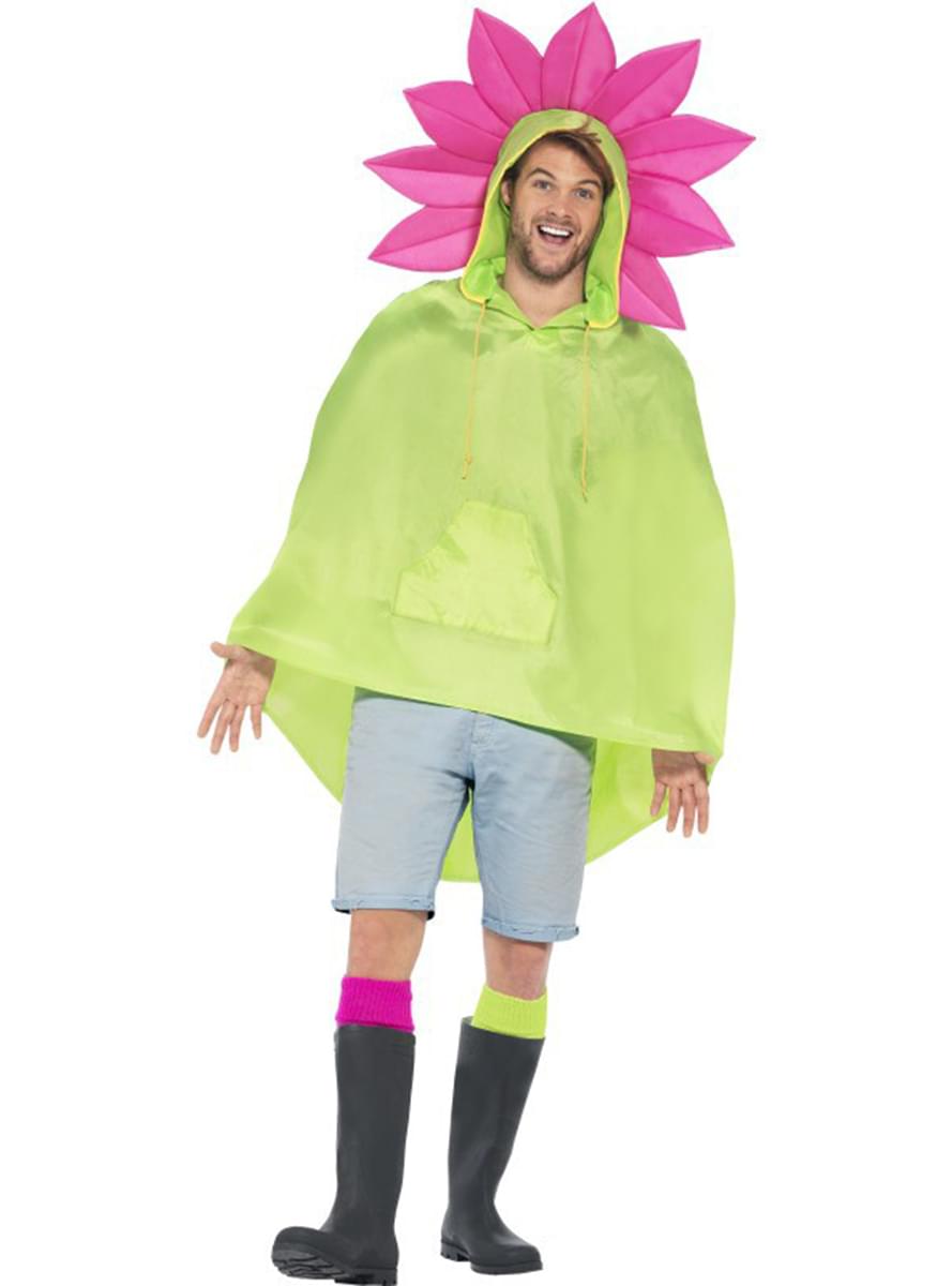Party flower poncho