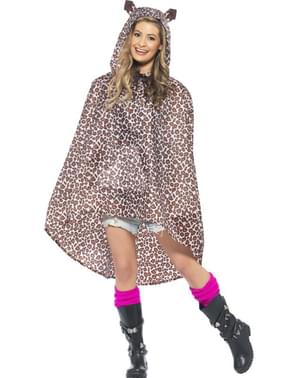Party Poncho Leopard