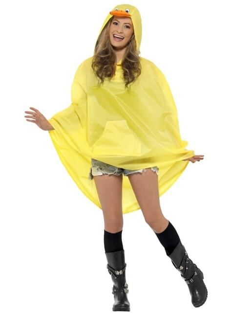 Party duck poncho. The | Funidelia