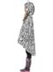 Zebra party poncho