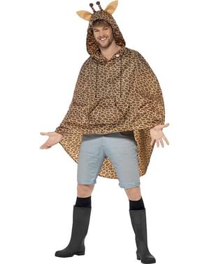 Giraffe Party Poncho Regen Cape Regenmantel