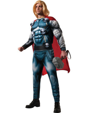 Fato de Thor Marvel Classic deluxe para homem