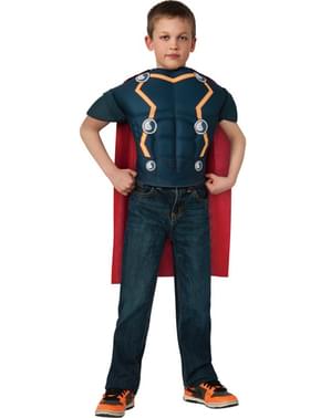 Zestaw kostium Thor umięśniony dla chłopca