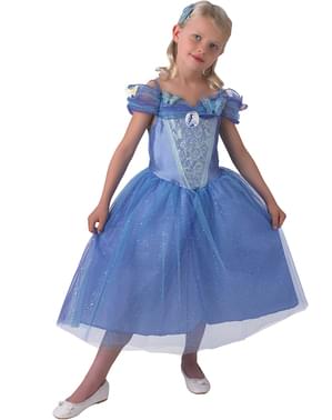 Kostum Cinderella Movie untuk seorang gadis
