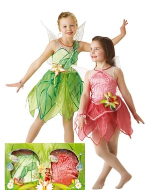Tinkerbell and Rosetta costume for a girl in a box