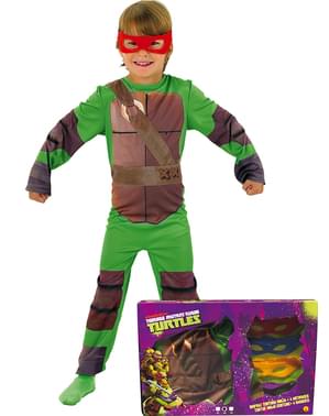 Disfraz de Las Tortugas Ninja para niño en caja