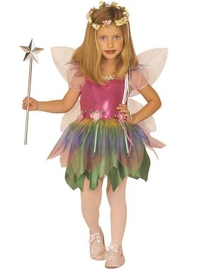 女の子のための虹の妖精の衣装