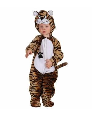 Kostum mewah harimau coklat untuk anak kecil