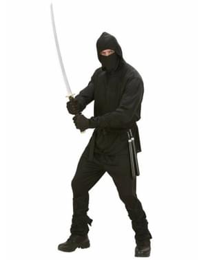 Fato de guerreiro ninja para homem