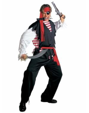 Costum de pirat de ape tulburi pentru bărbat