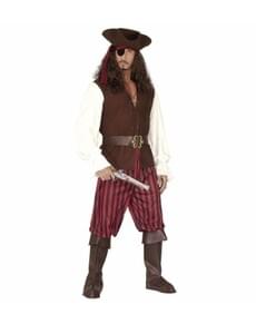 Costume da bucaniere altomare per uomo