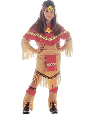 Costum de prințesa indiană pentru fată