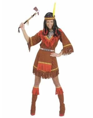 Dámsky kostým indiánka z kmeňa Čejenov