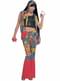 Hippie festival goer costume for a woman