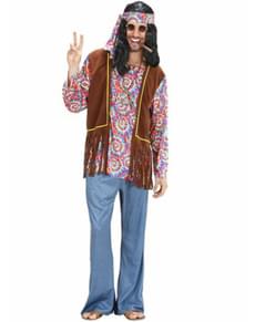 Costume da hippie peace and love per uomo