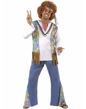 Costume da hippie Woodstock Festival per uomo