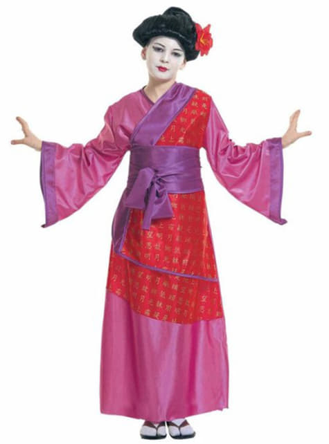Geisha Kostüm für Mädchen traditionell