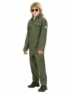 Disfraz de piloto de combate para niño