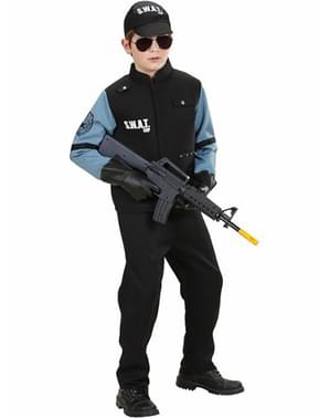 Kostum agen SWAT untuk seorang anak