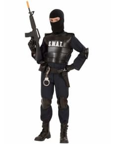 SWAT special agent costume for a child