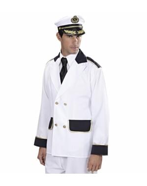 Casaco de capitão de barco para homem