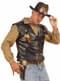 Cowboy waistcoat for a man