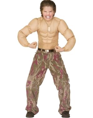 Corpo musculoso para menino