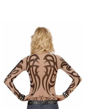 T-shirt Tattoo tribal femme