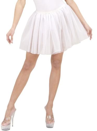 Tutu de bailarina branco para mulher