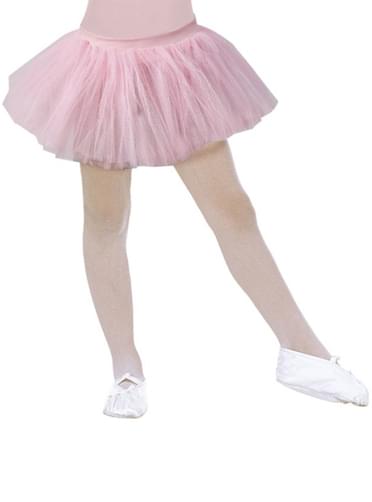 Tutu de bailarina cor-de-rosa para menina