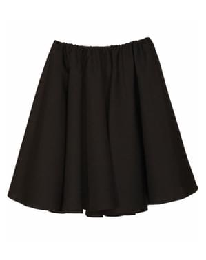 Black rockabilly skirt