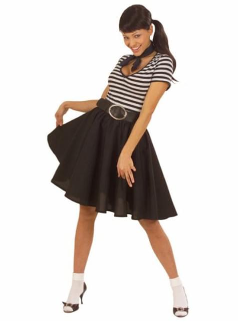 Black rockabilly skirt. The coolest | Funidelia