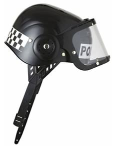 Capacete de polícia antidistúrbios
