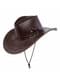 Chapéu de cowboy castanho