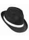 Chapéu de mafioso preto com Fita