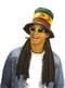 Rastafari Top Hat With Braids