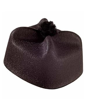 Sombrero de párroco negro