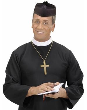 Chapéu de pároco preto