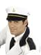 Cappello da capitano con ancora