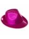 Roze glittertjes hoed