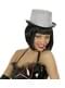 Large silver top hat