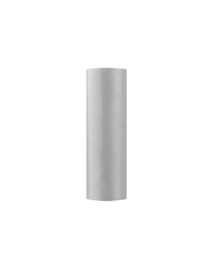 Silver Satin Finish Table Runner, 16cm x 9m