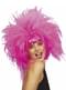 Crazy pink wig