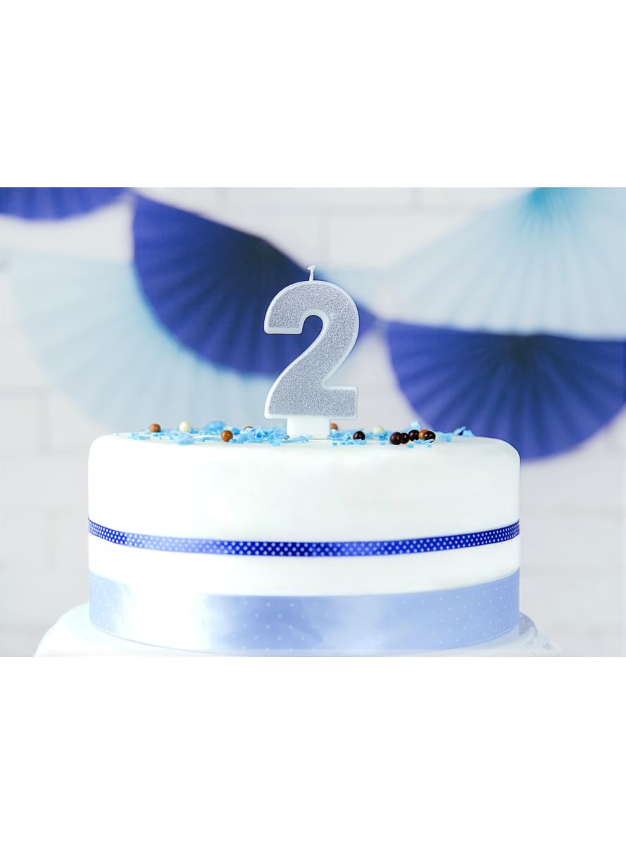 № 2 День рождения свечи в серебре