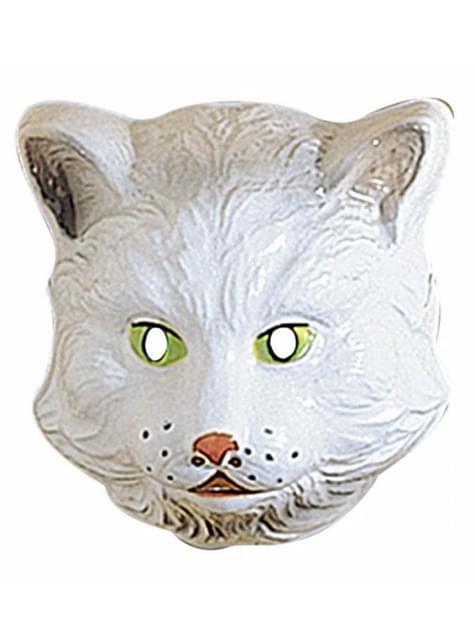 Maschera gatto di plastica per bambini. Consegna express