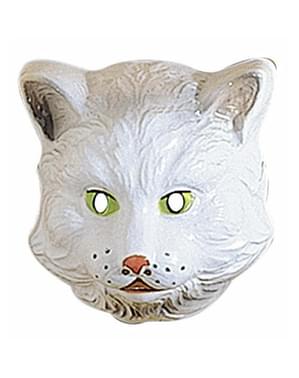 Maschera gatto di plastica per bambini